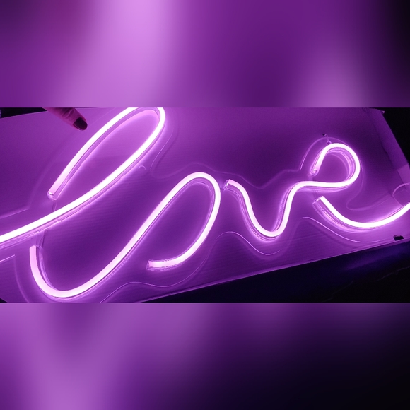 🆕LAST One***27" Pink Neon Love Sign. - Picture 11 of 13